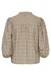 JDY - Bluse - JDY Juna 3/4 Top - Light Taupe