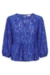 JDY - Bluse - JDY King 3/4 Top - Dazzling Blue