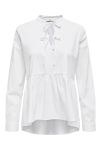 JDY - Bluse - JDY Mio String Top - White
