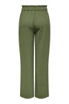 JDY - Bukser - JDY Divya Life Hw Striped Wide Pants - Winter Moss