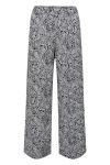 JDY - Bukser - JDY Hilde MW Wide Pant - Cloud Dancer