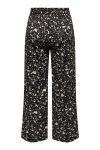 JDY - Bukser - JDY Mandy MW Wide Leg Pants - Black