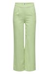 JDY - Bukser - JDY Say Linen Wide Pant - Foam Green
