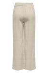 JDY - Bukser - JDY Say Linen Wide Pant - Light Oatmeal 