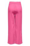 JDY - Bukser - JDY Say Linen Wide Pant - Pink Power