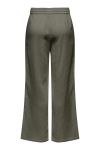 JDY - Bukser - JDY Theis Wide Slit Pant - Kalamata