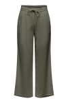 JDY - Bukser - JDY Theis Wide Slit Pant - Kalamata