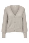 JDY - Cardigan - Alessi Life LS Button Cardigan - Chateau Gray