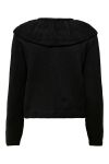 JDY - Cardigan - Camille LS Collar Cardigan KNT - Black