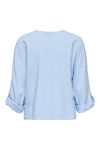 JDY - Bluse - Diana Life 7/8 Dobby Shirt - Kentucky Blue