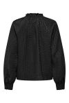 JDY - Bluse - Jdyfina L/S Top Wvn - Black