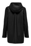 JDY - Jakke - JDY Elisa Raincoat - Black