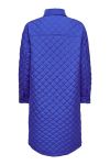 JDY - Jakke - JDY Jennifer Quilt Long Shacket - Dazzling Blue