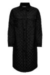 JDY - Jakke - JDY Jennifer Quilt Long Shacket - Black