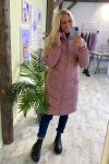 JDY - Jakke - New Finno Long Padded Jacket - Nostalgia Rose