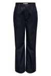 JDY - Jeans - JDY Sansa HW Wide Leg Jeans - Dark Blue Denim (Levering i februar)