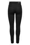 JDY - Jeans - JDY Tulga Anni Hw Ank Skinn Jeans Mix Dnm - Black Denim