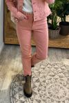 Jaqueline de Yong - Jeans - Windy Life High Straight Ankle Pants - Old Rose