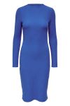 JDY - Kjole - JDY Alice L/S Dress - Strong Blue