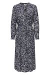 JDY - Kjole - JDY Beate L/S Shirt Dress - Sky Captain