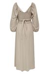 JDY - Kjole - JDY Birdie 3/4 3-Way Midi Dress - Chateau Gray