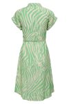 JDY - Kjole - JDY Camille SS Shirt Dress - Sandshell/Absinth