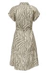 JDY - Kjole - JDY Camille SS Shirt Dress - Sandshell/Vetiver