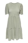 JDY - Kjole - JDY Carla Cathinka S/S Dress - Desert Sage