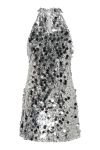 JDY - Kjole - JDY Claire S/L Sequins Halter Dress - Silver