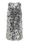 JDY - Kjole - JDY Claire S/L Sequins V-Neck Dress - Silver