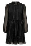 JDY - Kjole - JDY Cody L/S Short Dress - Black