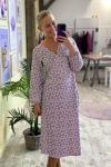 JDY - Kjole - JDY Ibi 7/8 Wrap Dress - Purple Rose