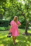JDY - Kjole - JDY Joy 2/4 Above Knee Dress - Fuchsia Pink