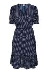 JDY - Kjole - Piper 2/4 Wrap Smock Dress - Sky Captain