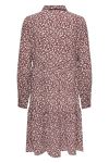 JDY - Kjole - Piper LS Shirt Dress - Zinfandel/Simple Flower