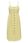 JDY - Kjole - JDY Say Strap Below Knee Linen Dress - Straw