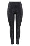 JDY - Bukser - JDY Shila Leggings - Black/Silver