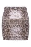 JDY - Nederdel - Leona Sequins Mini Skirt - Brown Rice