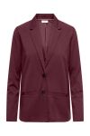 JDY - Blazer - Louisville Catia - Maroon Banner