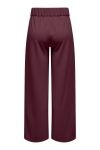 JDY - Bukser - Louisville Catia Pants - Maroon Banner