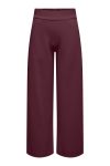 JDY - Bukser - Louisville Catia Pants - Maroon Banner