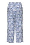 JDY - Bukser - May Life Mw Wide Pant - Birch/Blue Ikat