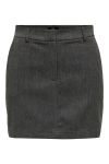 JDY - Nederdel - JDY Sabina HW Skirt - Dark Grey