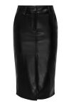 JDY - Nederdel - JDY Alexa Hw Midi Slit Skirt - Black