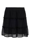 JDY - Nederdel - JDY Melly Skirt Wvn - Black
