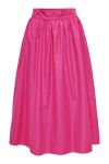 JDY - Nederdel - JDY Selena Hw Midi Skirt Wvn - Fuchsia Purple
