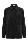 JDY - Skjorte - Ohio L/S Pocket Loose Shirt - Black