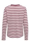 JDY - Bluse - Pisa LS Print Top - Chalk Pink/Chelsea Stripe Heart