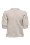 JDY - Strik - Rue Life 2/4 Pearl Pullover - Chateau Gray