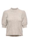 JDY - Strik - Rue Life 2/4 Pearl Pullover - Chateau Gray